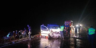 Tekirdağ’da feci kaza: 7 yaralı