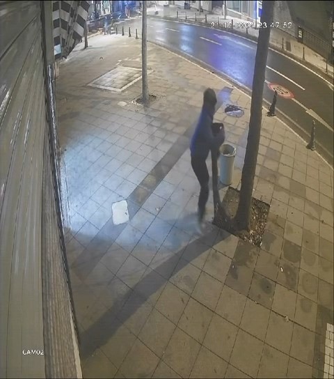 Tekirdağda At Arabasıyla Mazgal Hırsızlığı Kamerada