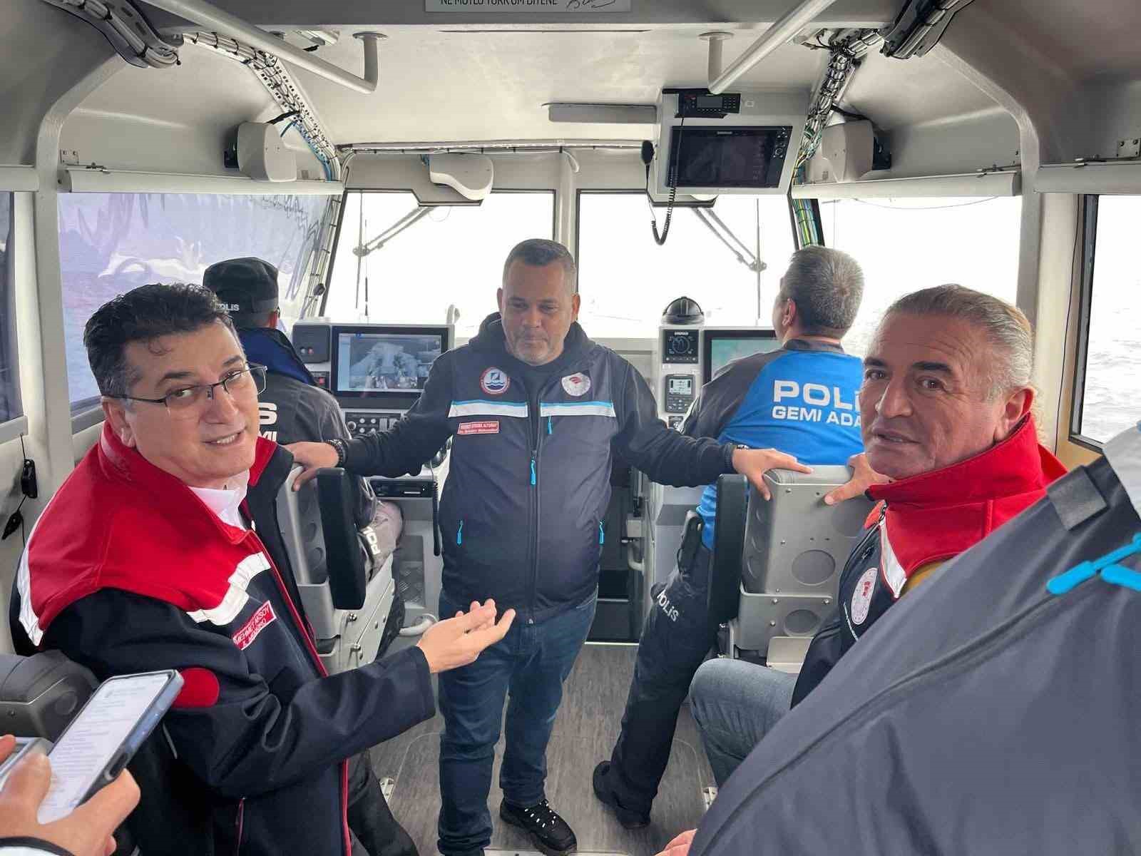 Tekirdağda Balıkçılara Yönelik Denetim Ve Bilgilendirme Çalışması