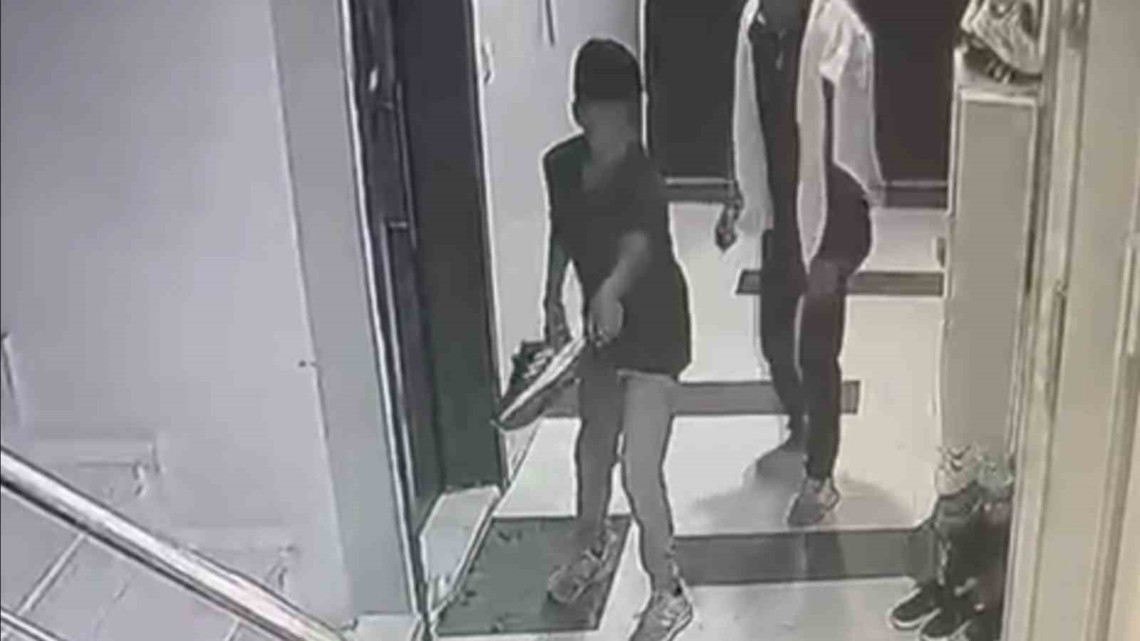 Tekirdağda Çocuk Hırsızlar Zıplayarak Kaçtı
