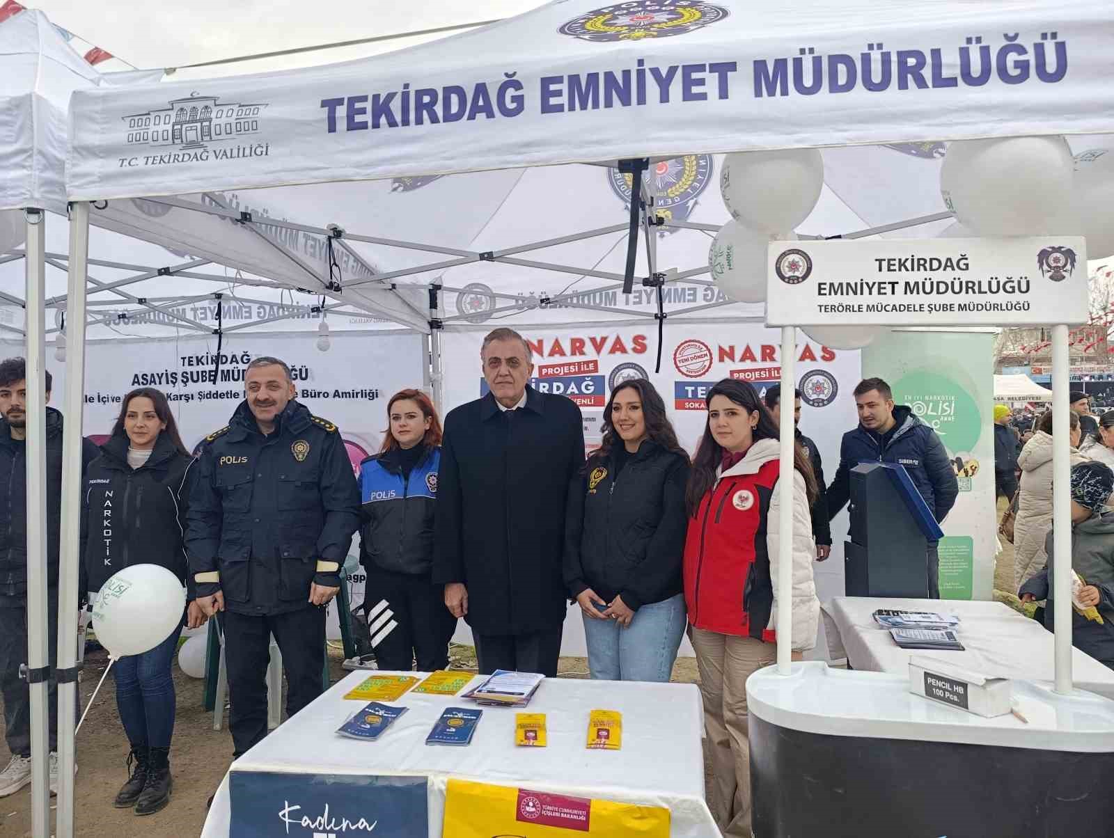 Tekirdağda Festival Alanında 500 Polis Görev Aldı