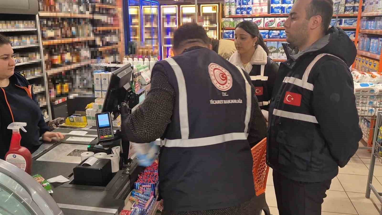 Tekirdağda Marketlere Denetim