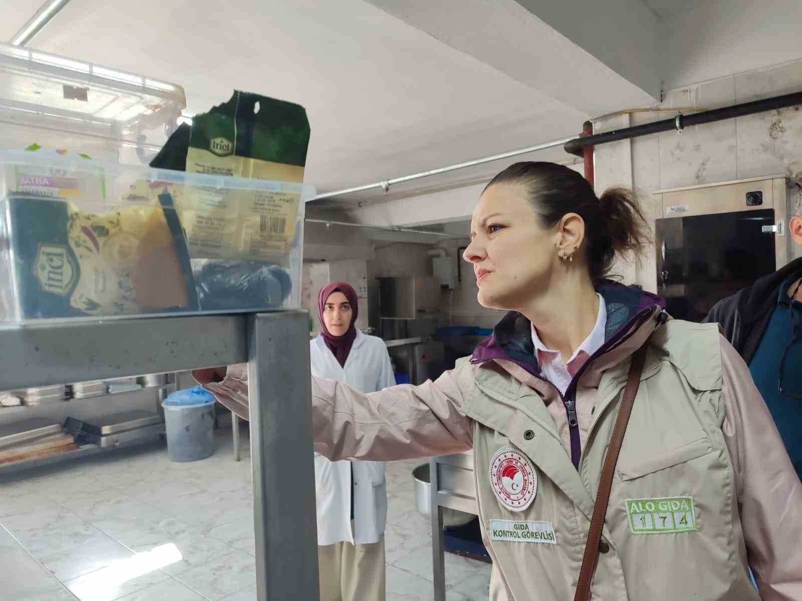 Tekirdağda Okul Kantinleri Ve Yemekhanelerine Denetim