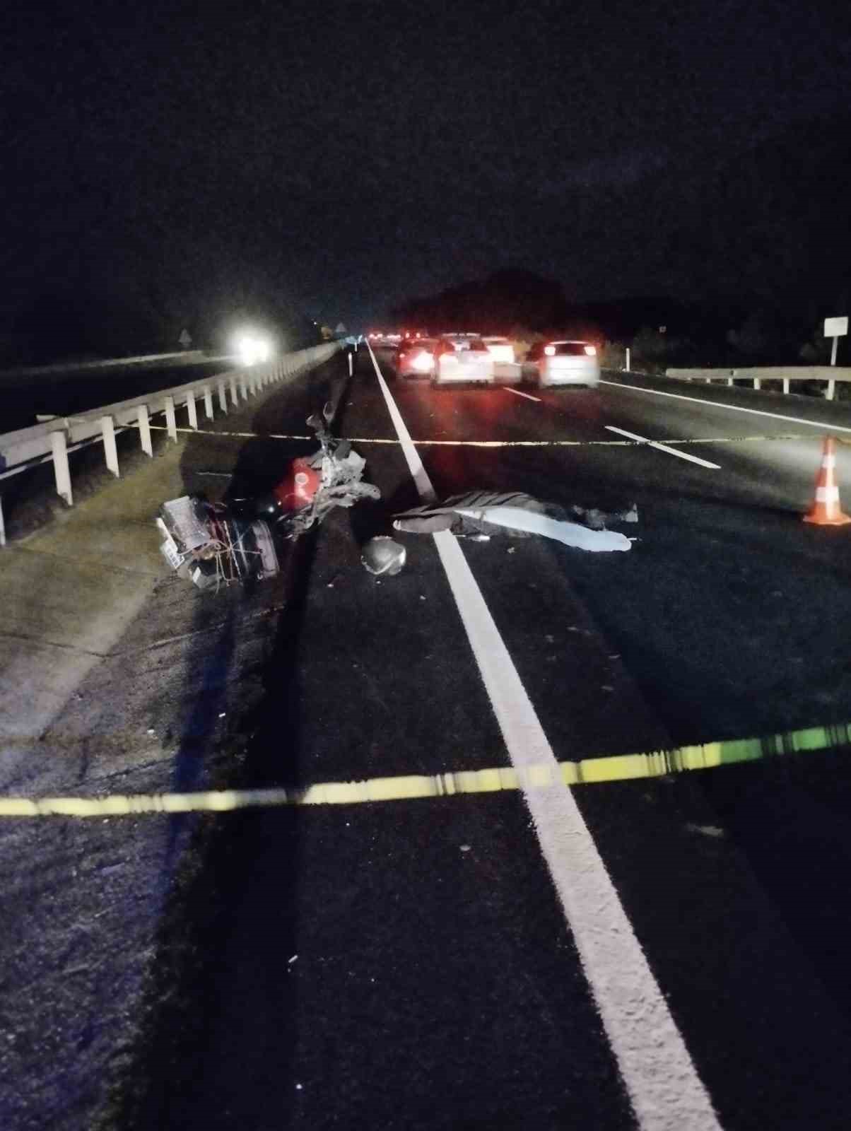 Tekirdağda Trafik Kazası: 1 Ölü