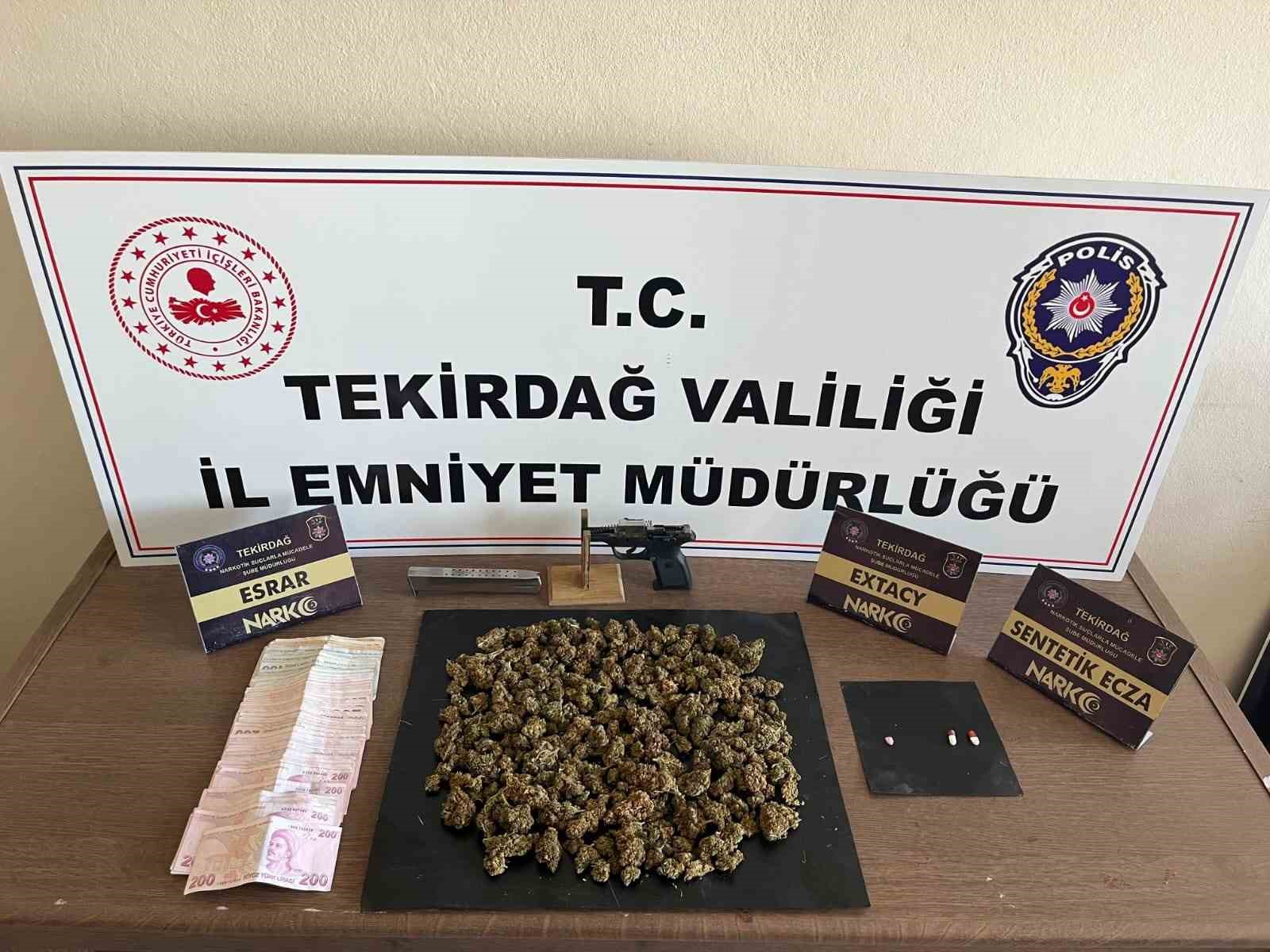 Tekirdağda Zehir Tacirlerine Darbe: 7 Kişi Tutuklandı