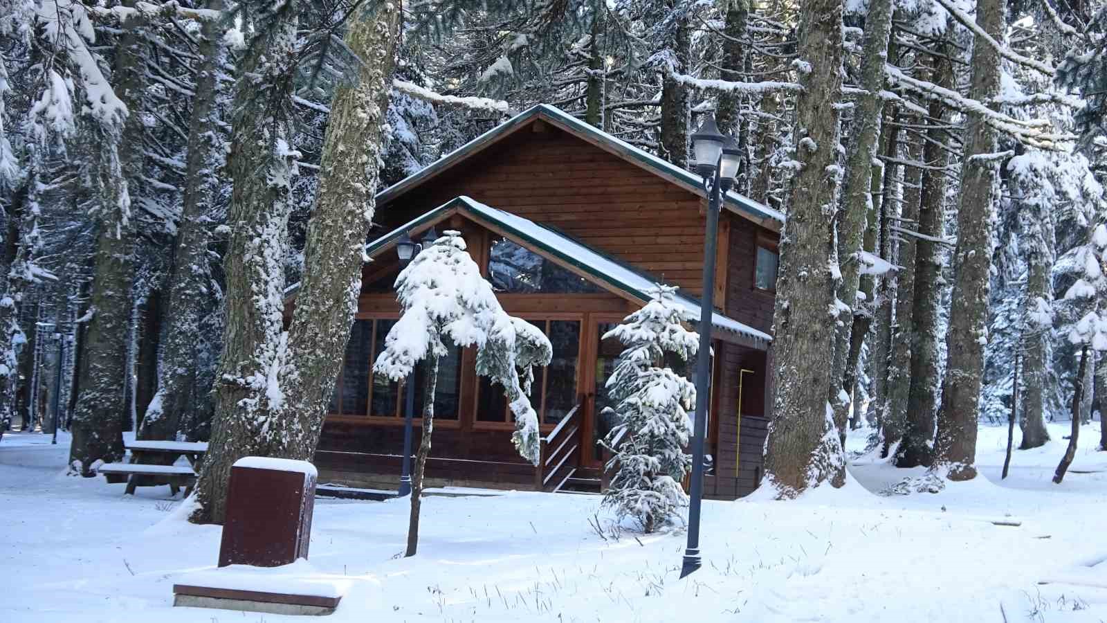 Uludağa Kar Yağdı, Orman Evlerine İlgi Arttı
