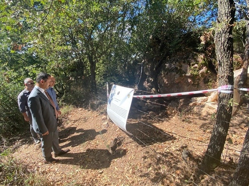 Vali Aktaş, İnkaya Mağarası Kazı Çalışmalarını İnceledi