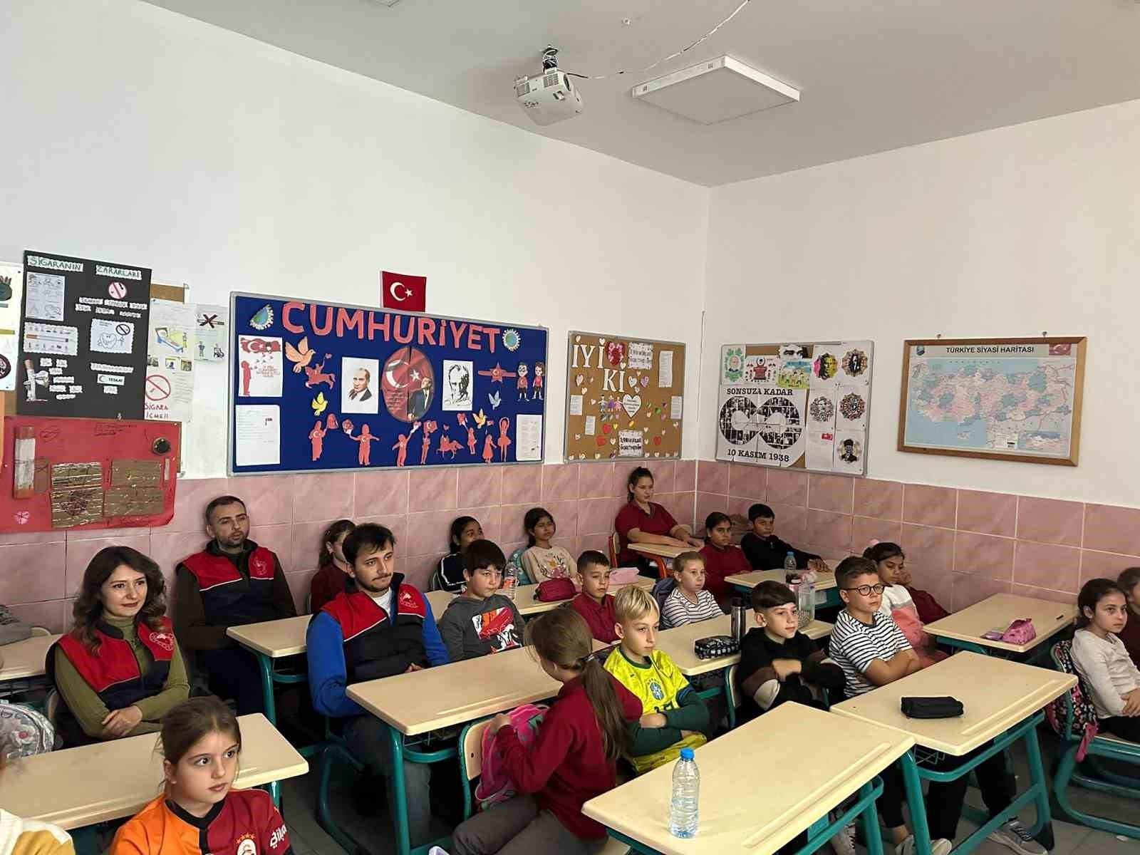 Vizede İlkokul Öğrencilerine Su Verimliliği, Gıda İsrafı Ve Beslenme Eğitimi