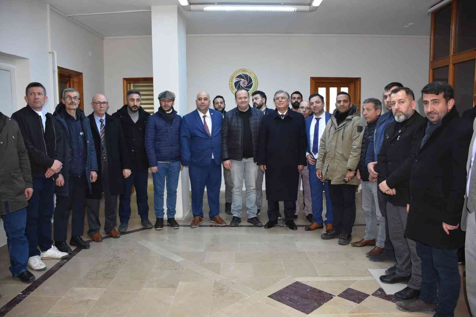 Yeniden Refah Partisi Genel Başkan Yardımcısı Aydal, Çorluda Gazetecilerle Bir Araya Geldi