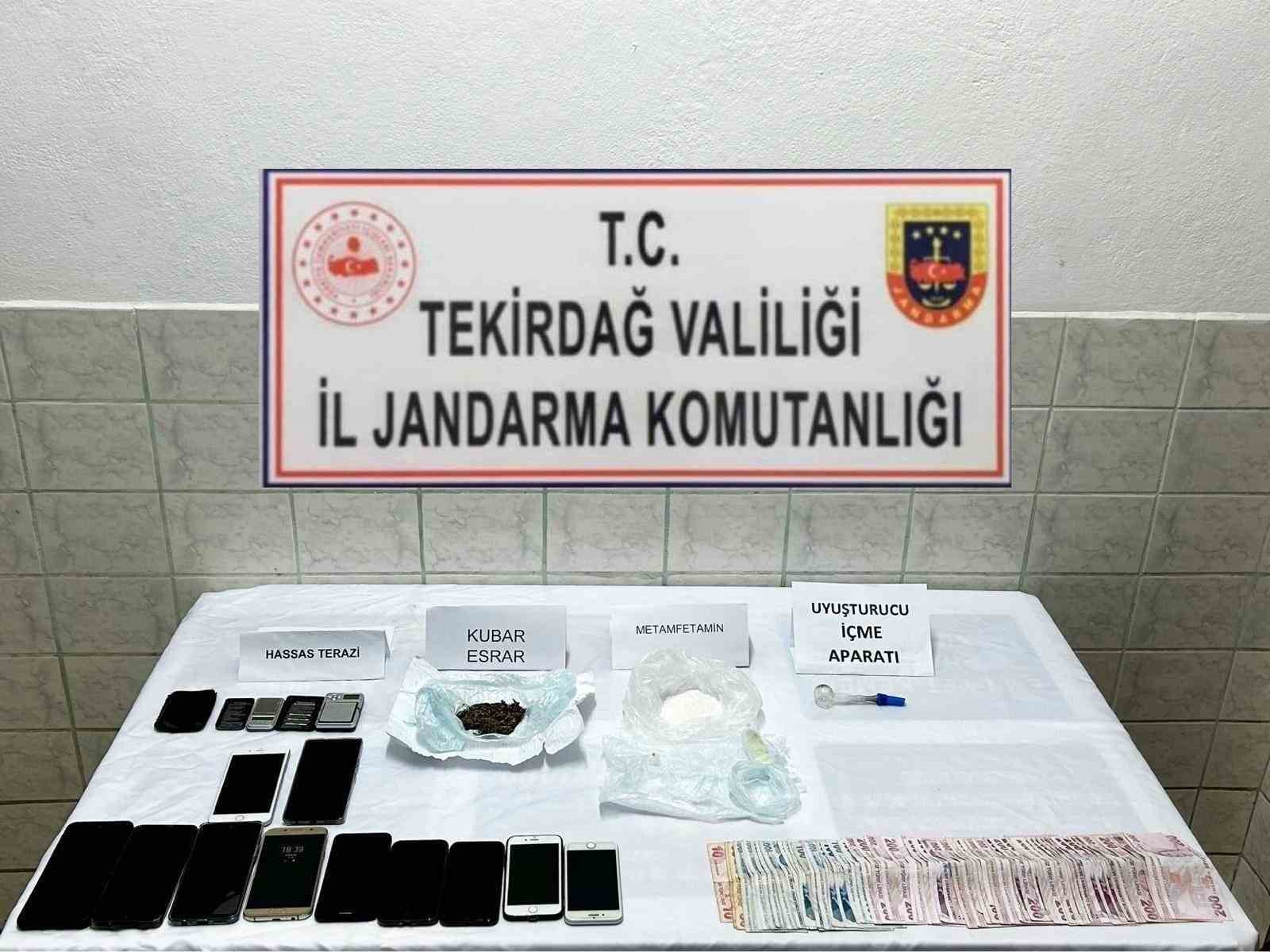 Tekirdağda Kaçak Alkol Ve Uyuşturucu Operasyonu