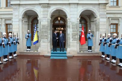 İstanbul- Cumhurbaşkanı Erdoğan, Bosna Hersek Devlet Başkanlığı Konseyi Başkanı Denis Beçiroviç'le görüştü -2