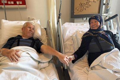 46 yıllık çift, evlilik yıl dönümlerinde birlikte kalp ameliyatı oldu