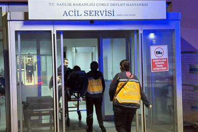 Çorlu'da bıçaklı kavga: 1 yaralı