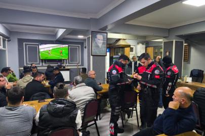 Keşan’da polisten ‘Huzur uygulaması’