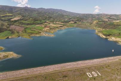 Kuruma noktasına gelen Naip Barajı'nda doluluk yağışlarla birlikte yüzde 22'ye yükseldi