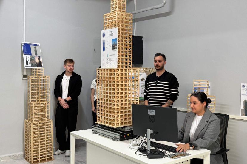 Tekirdağ'da 'Yapısal Deprem Laboratuvarı' faaliyete geçti