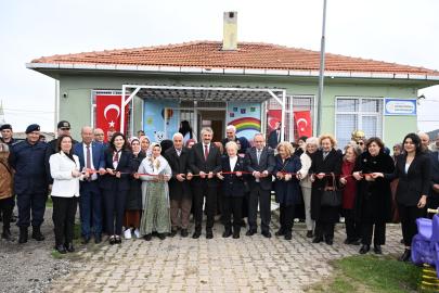 Türk Kadınlar Birliği’nce, Enez’de yenilenen ana sınıfı açıldı