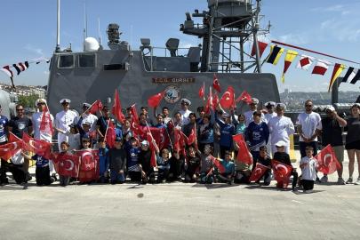 TCG Gurbet hücumbotu, Tekirdağ'da ziyarete açıldı