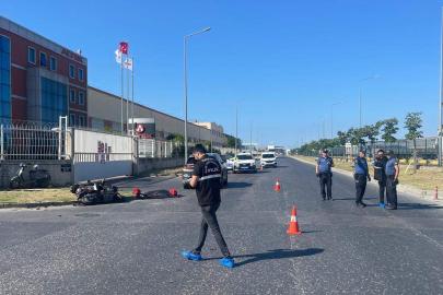 Otomobil ile çarpışan motosikletin sürücüsü öldü