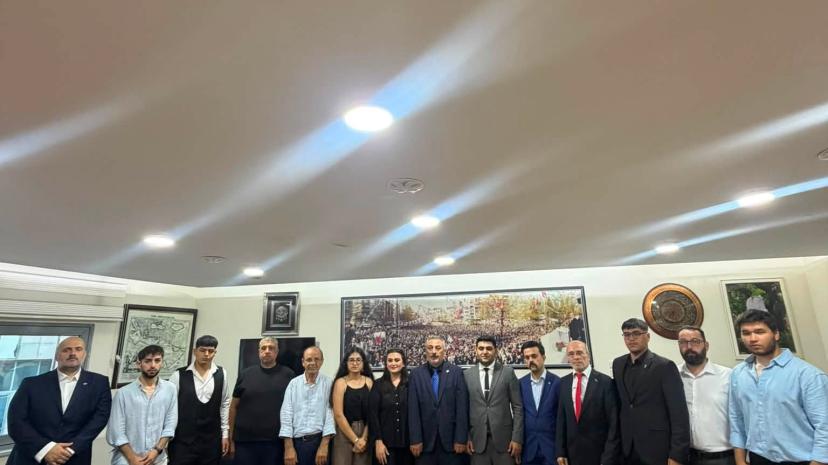Çorlu Ülkü Ocakları’ndan İlçe Başkanlığına Ziyaret