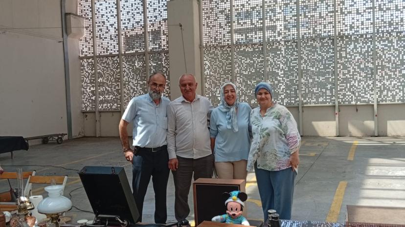 BAŞKAN YILDIZ FİLİZ’DEN ÇORLU ANTİKA PAZARI’NA ZİYARET