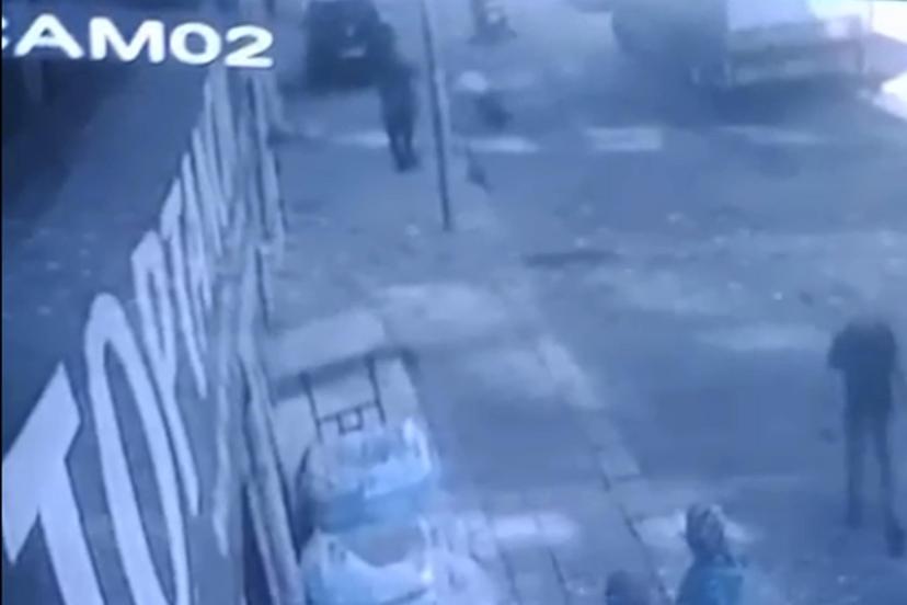 Miras tartışmasında ağabeyini tabanca ile yaraladığı anlar kamerada