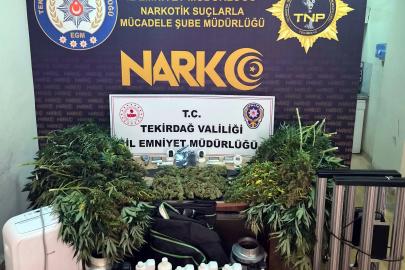 Tekirdağ'da uyuşturucu satıcılarına operasyon; 7 tutuklama