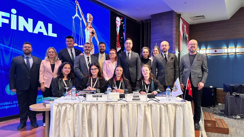 TEKİRDAĞ BAROSU KURGUSAL DURUŞMA YARIŞMASI’NDA TÜRKİYE BİRİNCİSİ