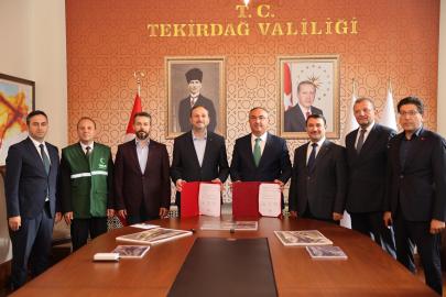 TEKİRDAĞ YEŞİLAY KAMPÜSÜ PROTOKOLÜ İMZALANDI
