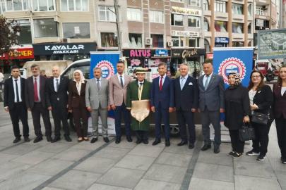 YENİ SANAYİ SİTESİ KOOPERATİFİNDEN AHİLİK HAFTASI DOLAYISIYLA HELVA İKRAMI