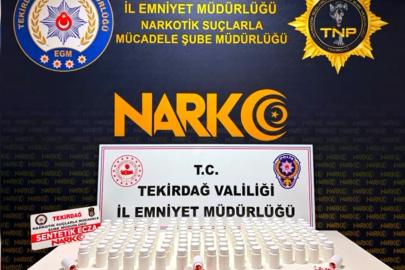 Tekirdağ’da uyuşturucu operasyonu; 25 tutuklama