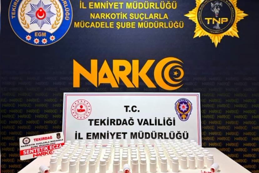 Tekirdağ’da uyuşturucu operasyonu; 25 tutuklama